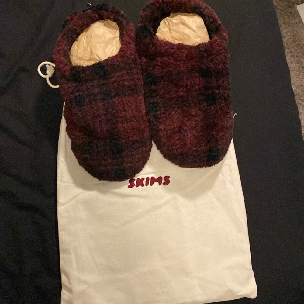 Skims slip on loafers